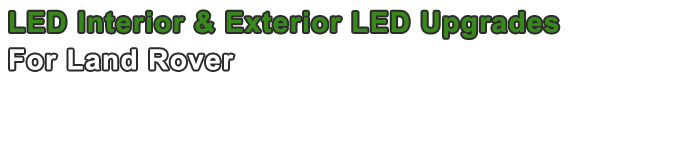 Land Rover Car LED Kit